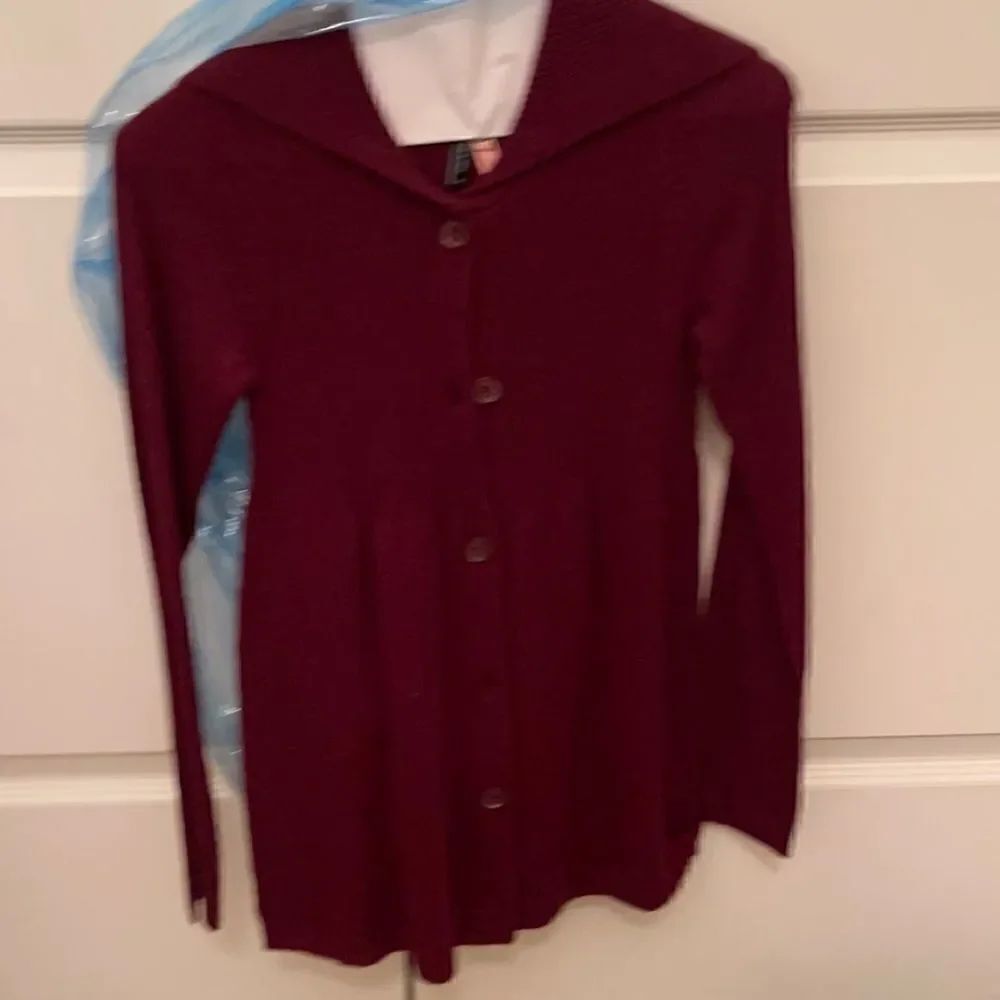 Splendid Red Cashmere Sweater XS